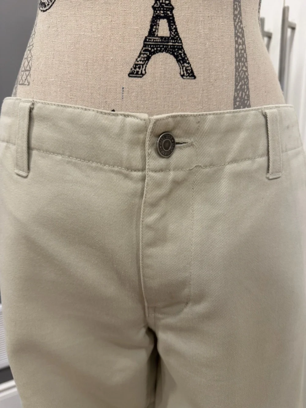 Vintage, GAP Hipster Trouser in Light Beige - Picture 5 of 16